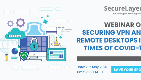Webinar on VPN & Remote Desktop Security