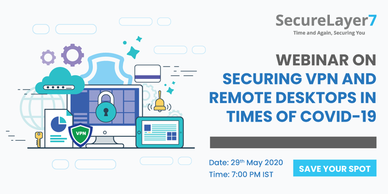 Webinar on VPN & Remote Desktop Security