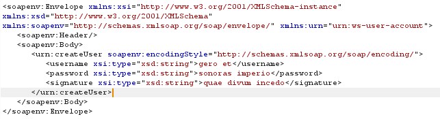xml request