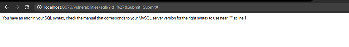 The error thrown as tells that there is an odd number of quotes