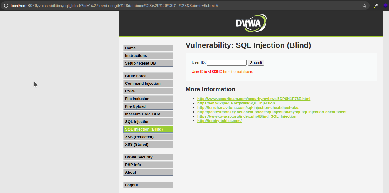  Step 3-Identifying the name of the Database