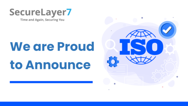 We Are Proud to Announce ISO Certifications