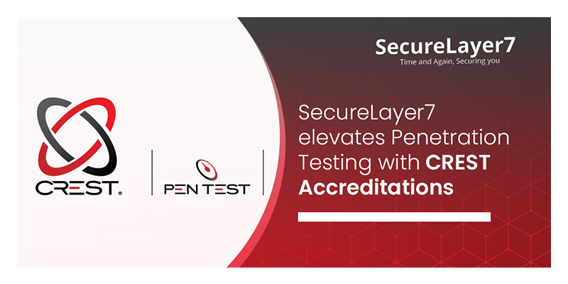 CREST Accredited Company a new stature for SecureLayer7