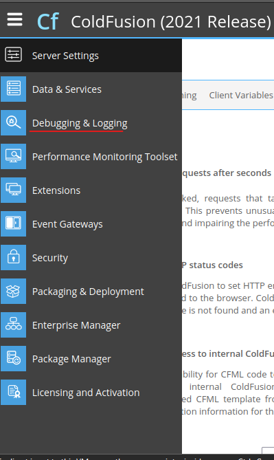 Adobe Coldfusion Vulnerability Debugging and Logging
