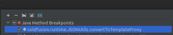 Adobe Coldfusion runtime execution command