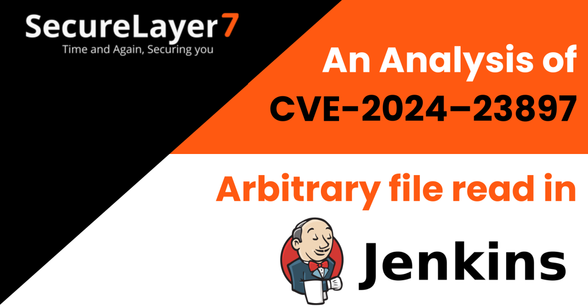 CVE-2024–23897 – Arbitrary file read in Jenkins