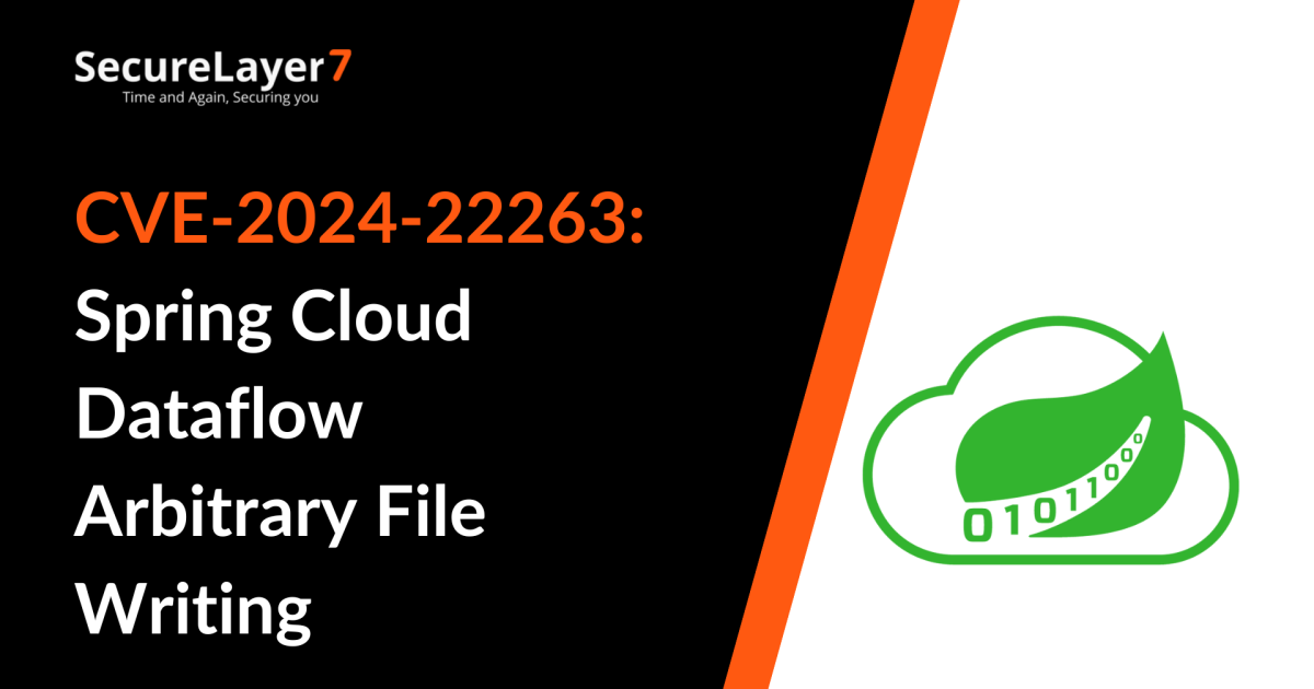 CVE-2024-22263: Spring Cloud Dataflow Arbitrary File Writing