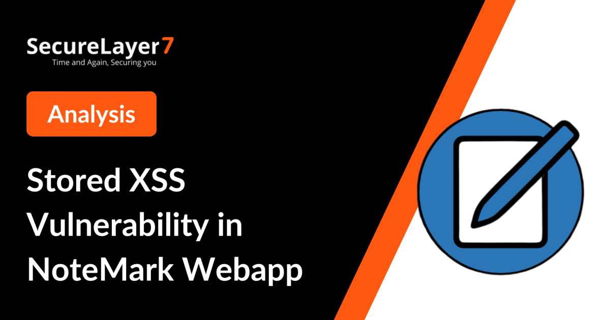 Stored XSS Vulnerability in NoteMark Webapp