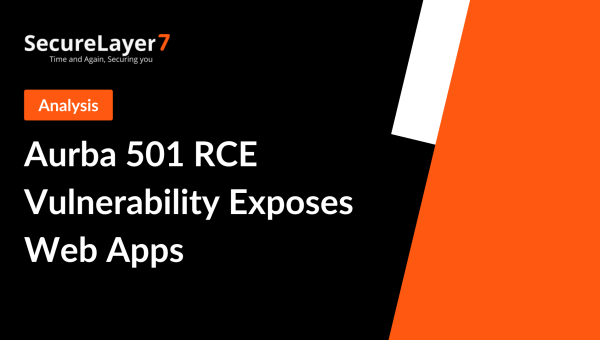 Aurba 501 RCE Vulnerability Exposes Web Apps