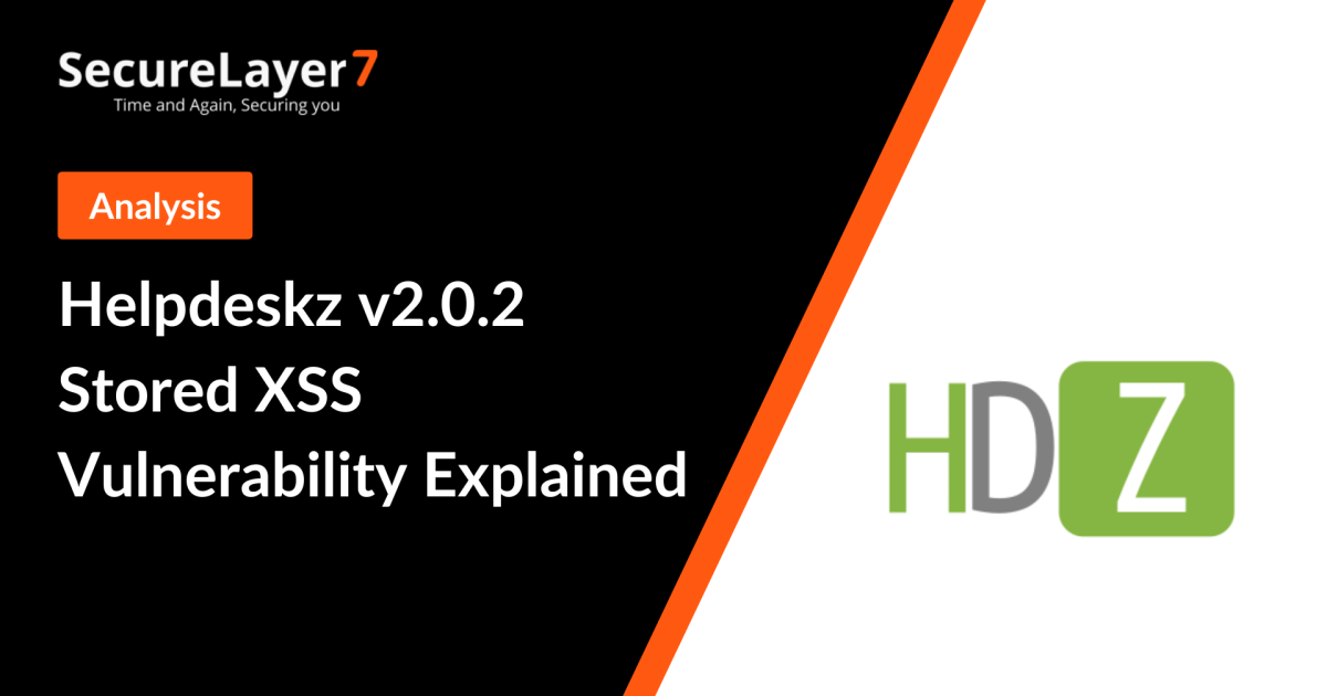 Helpdeskz v2.0.2 Stored XSS Vulnerability Explained