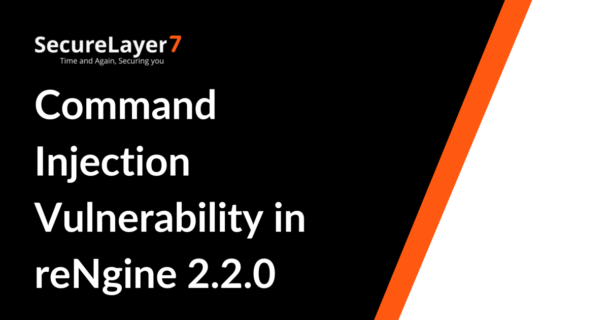 Command Injection Vulnerability in reNgine 2.2.0