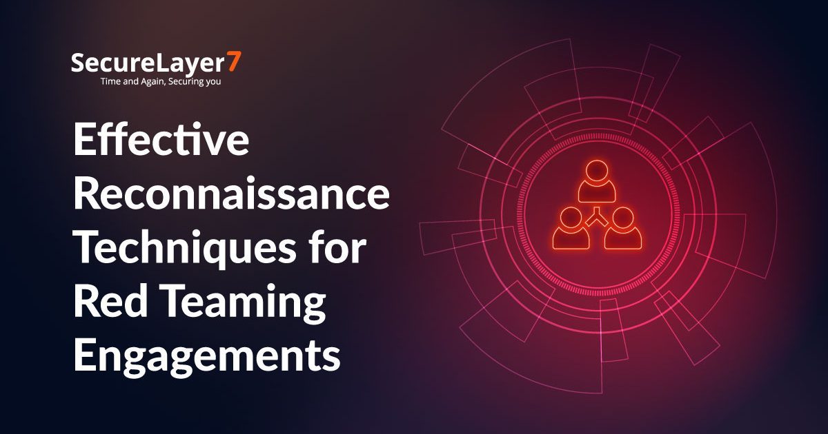 Effective Recon Techniques for Red Teaming Engagements